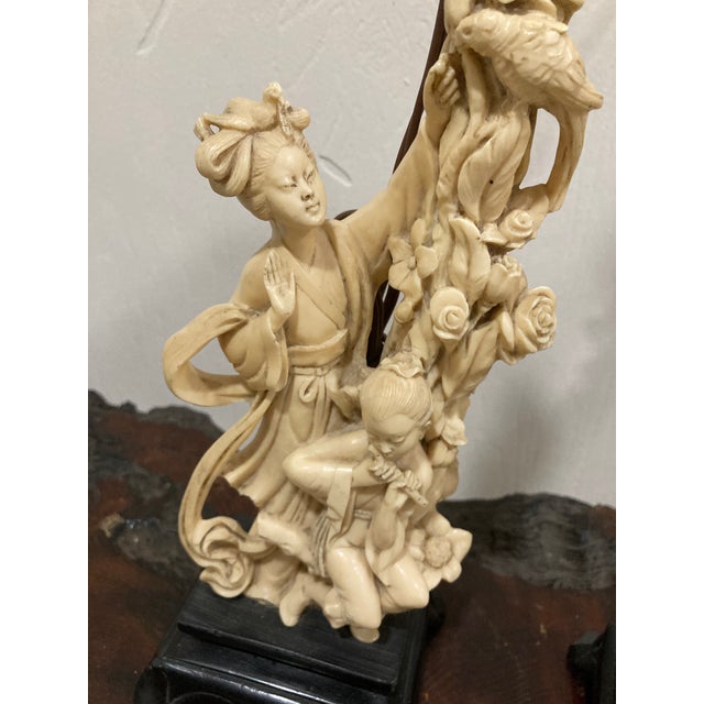 Mid-20th Century Japonisme Figural Geisha Lamps by A. Santini, Italy - a Pair For Sale In Atlanta - Image 6 of 9