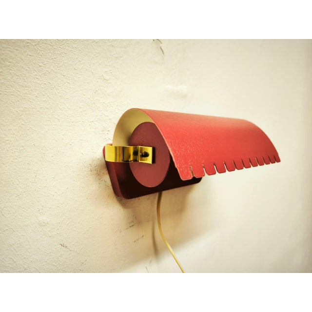 Adjustable Wall Light from Bertl Brisborg, 1960s For Sale - Image 10 of 14