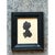 Black Vintage Silhouette Portrait in Black Frame For Sale - Image 8 of 12
