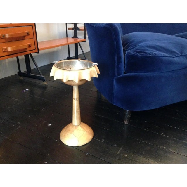 Vintage Goatskin Ashtray by Aldo Tura For Sale - Image 10 of 11