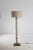 This oak floor lamp was produced in France during the turn of the century. Elevated to nearly six feet, this tall lamp...