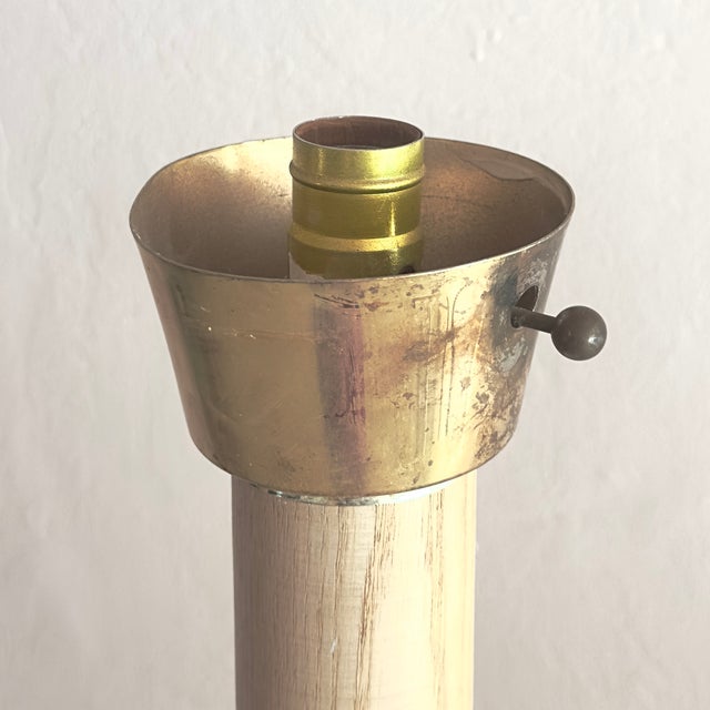80s Chic Nordic Style Ashwood Floor Lamp For Sale - Image 9 of 15