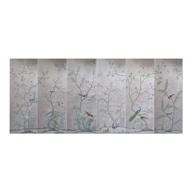 If you love the look of De Gournay wallpaper but not the price, this is for you. The listed price is for 6 panels of 36"...