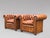 Antique Chesterfield Club Chairs in Leather, 1890, Set of 2 For Sale - Image 4 of 14