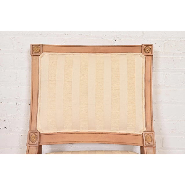 Hickory Chair Klismos or French Regency Louis XVI Carved Side Chair or Dining Chair For Sale In South Bend - Image 6 of 13