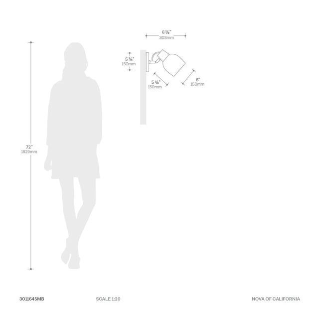 Wood Petaluma Bone Porcelain Wall Sconce - Weathered Brass, Plug-In, Dimmer Switch For Sale - Image 7 of 9