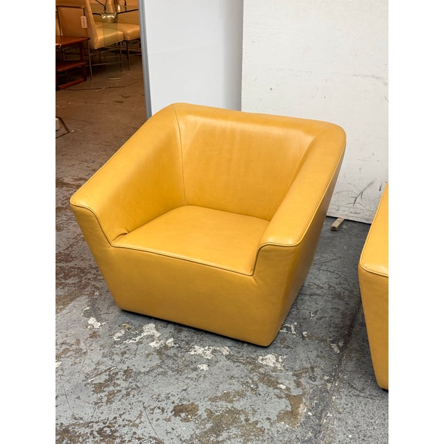 Design Plus Gallery presents a Pair of Tea Lounge Chairs from Sancal Spain designed by José Manuel Ferrero for EstudiHac...