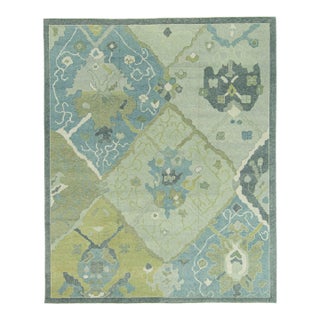 Turkish Oushak Rug 12'2" x 15' #19035 For Sale