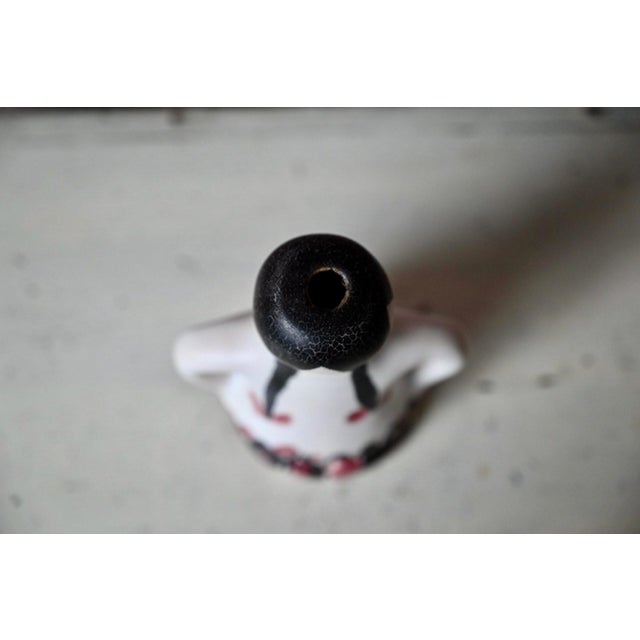 Anthropomorphic Glazed Ceramic Totem, 1950s For Sale - Image 6 of 8