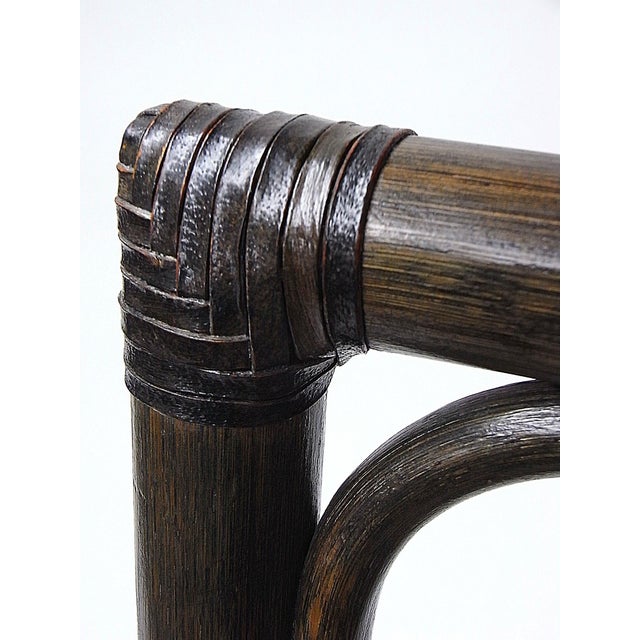 Dining Chairs in Rattan and Bamboo from McGuire, USA, 1970s, Set of 6 For Sale - Image 12 of 18