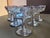 Crystal Champagne Coupes with Engraved Wheat Ears, 1950s, Set of 6 For Sale - Image 8 of 8