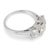 Vintage Gia 2.20 Carat Old European Cut Diamond 18k White Gold Engagement Ring, Size 7.5 For Sale - Image 4 of 8