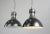Industrial Factory Ceiling Lights from Rech, 1920s For Sale - Image 13 of 13