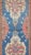 dual medallion Oushak vintage runner from Turkey in red and blue, rug en-140752, country of origin / type: Turkey /...