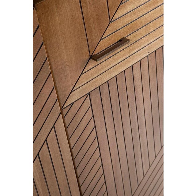 Contemporary Tauro Wooden Cabinet by Lola Glamour For Sale - Image 3 of 9
