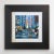 Miniature Painting of New York City Street Scene by British Cityscape Artist - a unique original from leading Contemporary...