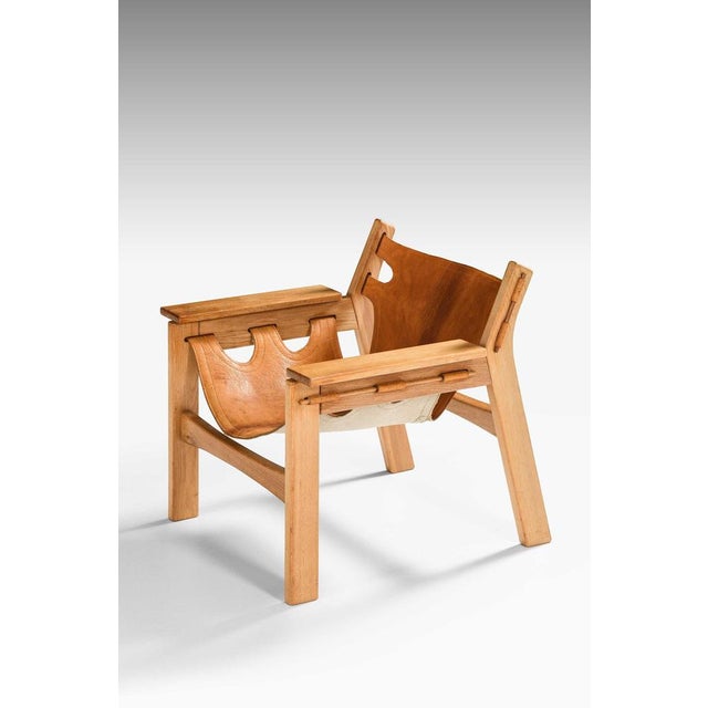 Oak and Leather Easy Chairs by Sergio Rodrigues for Oca, 1970s, Set of 2 For Sale - Image 11 of 12