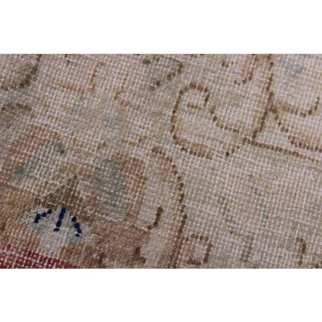 Retro Persian Brown/Blue Wool Rug - 10'1'' X 12'9'' For Sale In New York - Image 6 of 10