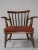 Wood Bench & Armchairs by Praun Anna Lülja for Haus & Garten, 1950s, Set of 3 For Sale - Image 7 of 10