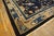 Fascinate Navy Background With Original Sprays Flowers and Animals Antique Chinese Peking Rug For Sale - Image 9 of 12
