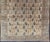 Antique Feraghan Persian Rug in Cream Color Background With Paisley Design For Sale In Atlanta - Image 6 of 15