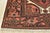 Hamedan Rug 4'4'' X 6'7'' Red Wool Vintage Tribal Hand-Knotted Oriental Carpet For Sale - Image 10 of 12