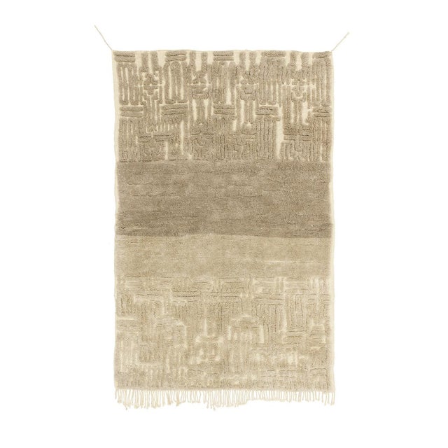 Hand-Knotted Wool Premium Rug by Azele Studio For Sale - Image 12 of 12
