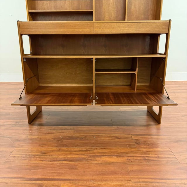 Brown A.h. McIntosh Vintage Teak Sideboard Buffet For Sale - Image 8 of 8