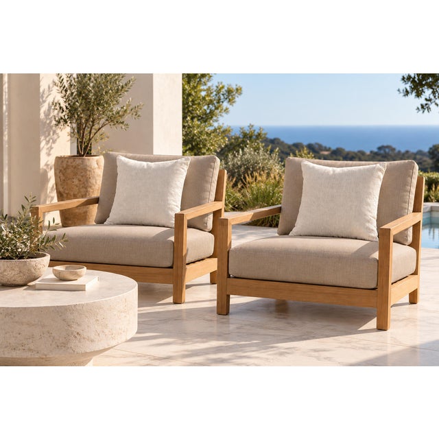 Contemporary Alba Outdoor White Pillow For Sale - Image 3 of 3