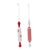 Bring a touch of holiday cheer to your home with this Set of Glass Rolling Pin Ornaments! These charming ornaments feature...