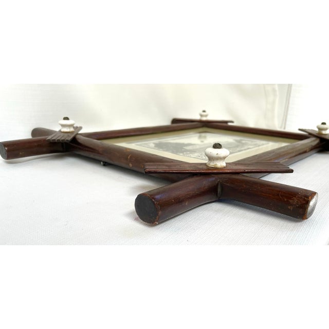 Antique Victorian Wood Frame For Sale In Monterey, CA - Image 6 of 9