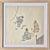 Set of 3 Antique Japanese Meiji period paintings depicting (1) the noble Art of Archery, (2) Renga Poets (Renga is a...