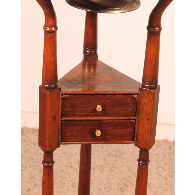 18th Century Mahogany Barber Table For Sale - Image 9 of 15