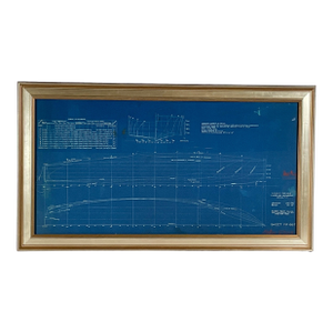 Purdy Boat Company Speedboat Blueprint