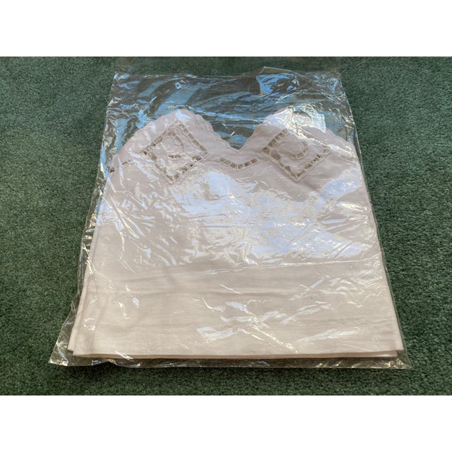 2010's White Cotton Window Valance Chairish