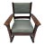 Vintage Mission Style Rocking Chair in Dark Oak For Sale