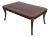 John Widdicomb Neoclassical Inlaid Mahogany Cocktail Coffee Table For Sale