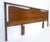 Sculptural Walnut Headboard Bed 102" Wide Mid Century Modern MINT For Sale - Image 6 of 7