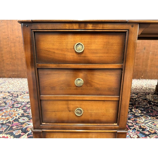 Italian Desk with Leather Top from Assi D'Asolo For Sale - Image 12 of 18