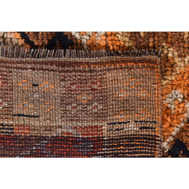 Vintage Runner Rug in Wool For Sale - Image 11 of 12