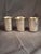 French Antique French Silver Kiddush Cups Beakers .800 Gabriel Pascal Gp Hallmarked c.1890 - Set of 3 For Sale - Image 3 of 11