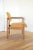 Vintage Mid-Century Modern Wood & Upholstered Arm Chair For Sale - Image 6 of 11