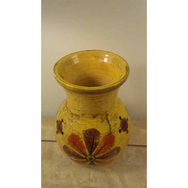 Rosenthal Netter Yellow Pottery Vase Chairish