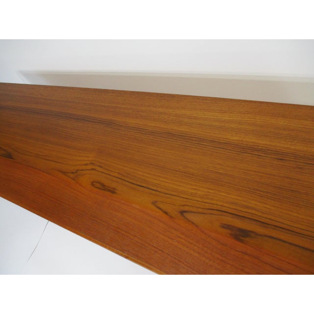 Mid 20th Century Ib Kofod Larsen Teak Credenza Sideboard Denmark For Sale - Image 11 of 12