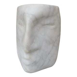 Modern Marble Face by Jochen Sendler Circa 1970s For Sale