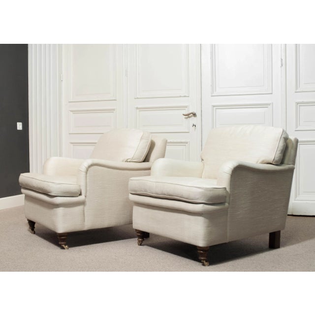 Lounge Armchairs by O. H. Sjögren, 1950s, Set of 2 For Sale - Image 4 of 11