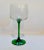 1990s Cristal D’Arques Emerald Wine Glasses- Set of 4 For Sale - Image 9 of 11