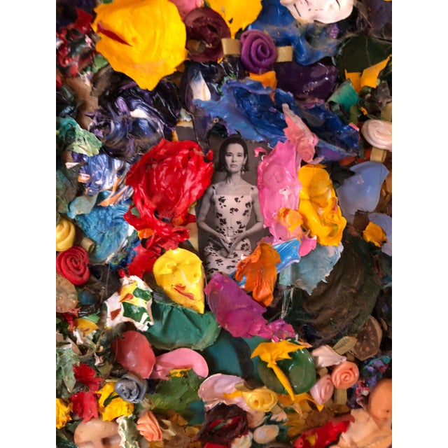 Folk Art Extraordinary Mixed-Media Dress Form Sculpture For Sale - Image 3 of 13