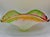 Mid-Century Murano Pastel Swirls Zanfirico Organic Form Bowl For Sale - Image 9 of 13