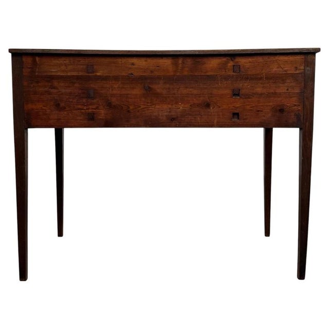 18th Century English Mahogany Writing Table For Sale - Image 9 of 12